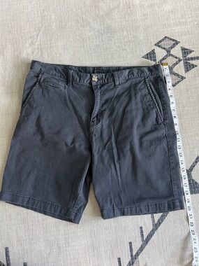 Men's Classic Cotton Chino Shorts - Black